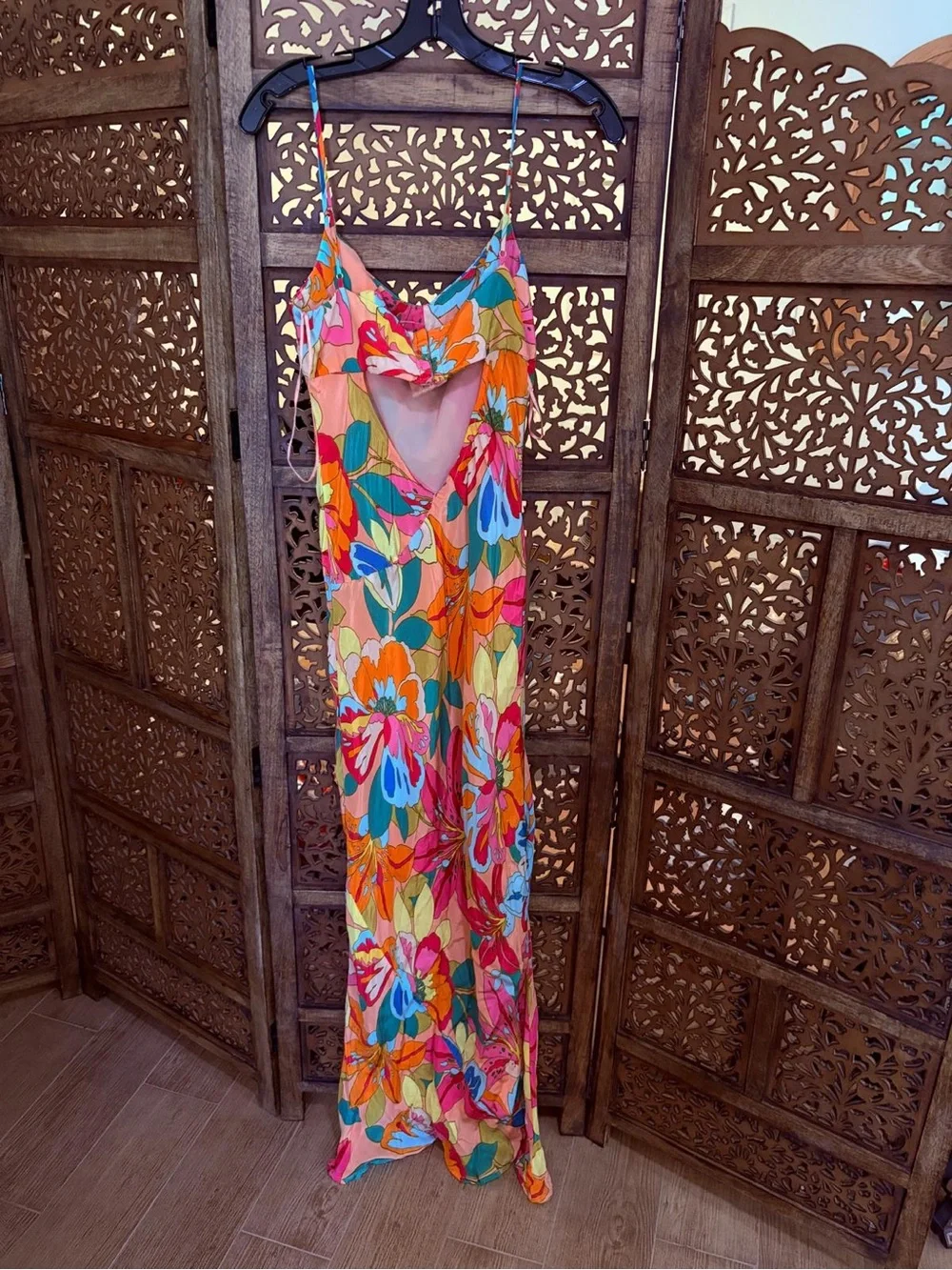 AMANDA UPRICHARD janeiro maxi dress in botanico